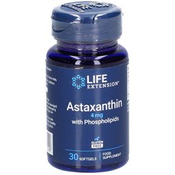 LIFE EXTENSION® Astaxanthine 4mg avec phospholipides