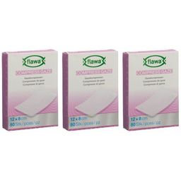 FLAWA® Mullkompressen 8 x 12 cm