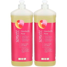 SONETT Hand-, Gesichts- & Körperflüssigseife mit Rosenduft
