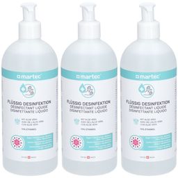 MARTEC Flüssiges Desinfektionsmittel mit Aloe Vera