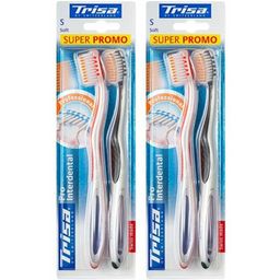 TRISA Brosses à dents souples Pro interdental