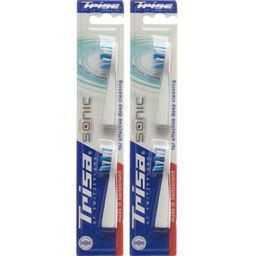 Trisa Ersatzset Sonic Pro Clean Aufsteckbürsten