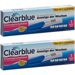 CLEARBLUE Schwangerschaftstest mit Schätzung des Schwangerschaftsalters