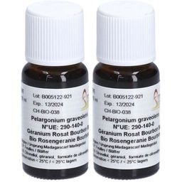 Huile essentielle Aromasan Rose Géranium Bourbon