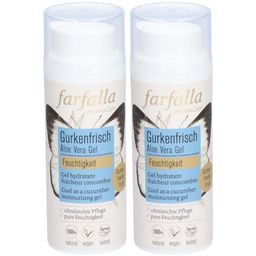 farfalla Aloe Vera, Frisches Feuchtigkeitsgel Gurke