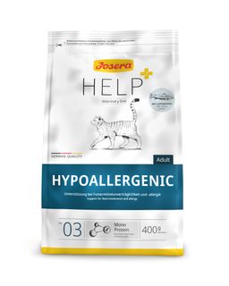 JOSERA Help+ Aliment diététique pour chat adulte - Hypoallergénique