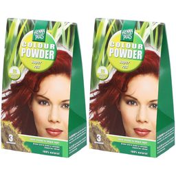 HENNA PLUS Colour Powder 55 super rot 100 g x2