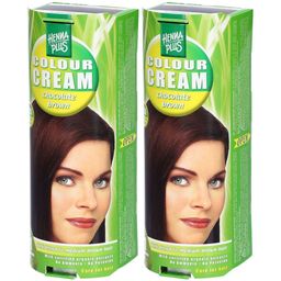 HENNA PLUS Colour Cream 5.35 chocolat braun 60 ml x2