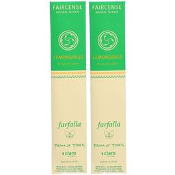 FAIRCENSE Räucherstäbchen Lemongr/Rel Earth 10 Stk x2
