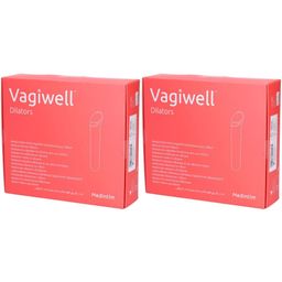 Vagiwell Set de dilatateurs en silicone tailles 3 à 5