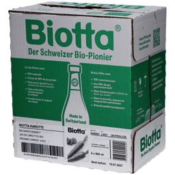 Biotta Karottensaft mit 11 % Orangensaft