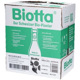 Biotta Jus de Betterave Rouge Bio