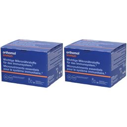 Orthomol Immun - Mikronährstoffe zur Unterstützung des Immunsystems - mit Vitamin C, Vitamin D und Zink - Trinkampullen/Tabletten