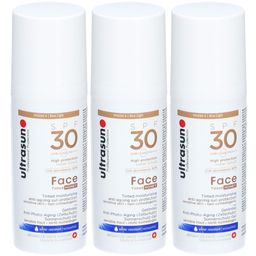 ULTRASUN Honig getönte Anti-Aging-Sonnencreme für das Gesicht SPF 30