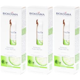 BIOKOSMA Erfrischender Augen-Roll-on mit Bio-Gurkenextrakt