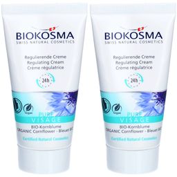 BIOKOSMA Pure Visage - Crème régulatrice 24h