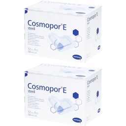 HARTMANN Cosmopor®E Pansements absorbant adhésif stérils 7,2 x 5 cm