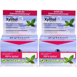 Miradent Xylitol Zahnpflegekaugummi Pfefferminz 12 Dosen à 30 Stück