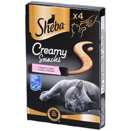 Sheba Creamy Snacks – Friandises au Saumon pour Chat