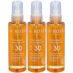 LA ROSÉE Huile solaire SPF 30