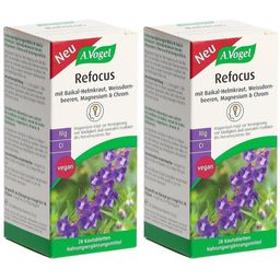 A.Vogel Refocus Kautabletten mit Magnesium & Baikal-Helmkraut
