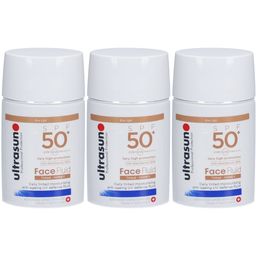 ultrasun Fluide visage teinté Honey SPF50+