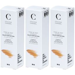 COULEUR CARAMEL High Definition Bio-Kompakt-Make-up Hellbeige