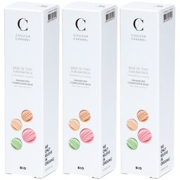 COULEUR CARAMEL Verfeinernde Bio-Grundierung Aprikose