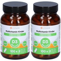 LIVSANE Multivitamin Kinder - Kalzium, Magnesium & Vitamin D3