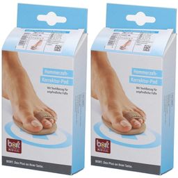 BORT PediSoft® TexLine Coussinet de correction pour orteil en marteau taille S