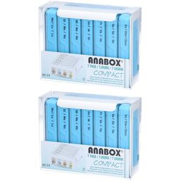 Anabox Compact Pilulier hebdomadaire 7 jours