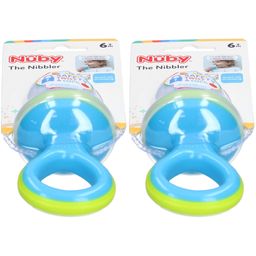 Nûby Tétine alimentaire avec capuchon aqua