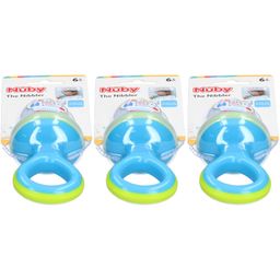 Nûby Tétine alimentaire avec capuchon aqua