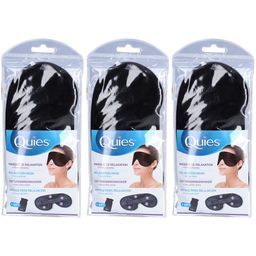 Quies Optik Entspannungsmaske schwarz