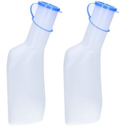 Sundo Urinal pour homme 1 L avec couvercle