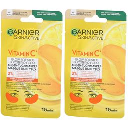 GARNIER Masque Tissu Yeux Vitamine C