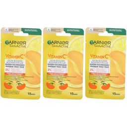 GARNIER Masque Tissu Yeux Vitamine C