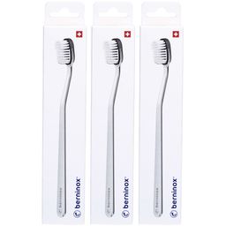 Berninox 316 Zahnbürste Tiefschwarz Medium