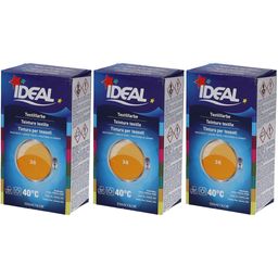 Ideal® MINI Textilfarbe No38 Mandarine für Baumwolle, Leinen, Viskose & Seide