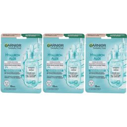 GARNIER Hydrabomb Masque Tissu Acide Hyaluronique et Aloe Vera