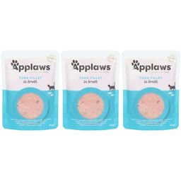 Applaws Filet de Thon Chat Adulte - Complément Naturel en Bouillon
