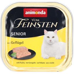 ANIMONDA Vom Feinsten Nourriture humide pour chats séniors à base de volaille