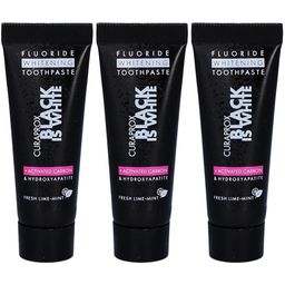 Curaprox® BLACK IS WHITE Zahnpasta mit Aktivkohle & Fluorid