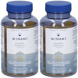 MINAMI MorEPA Platinum – Oméga-3 + Vitamine D₃ pour le cœur