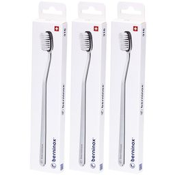 Berninox Brosse à dents 316 Noir profond Soft