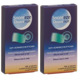 Snoreeze Douce nuit Feuillettes anti-ronflement
