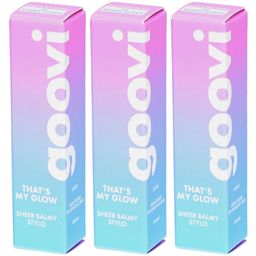 Goovi That's My Glow Farbiger Lippenbalsam Farbe 02 Sonnige Guave