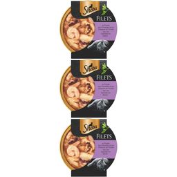 Sheba Filets – Poulet, Crevettes et Poissons de l’Océan pour Chat