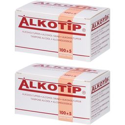 Alkotip Tampons alcool 70 % isopropylique