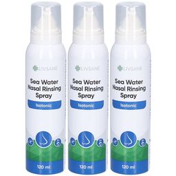 LIVSANE Isotonisches Meerwasserspray für die Nase
